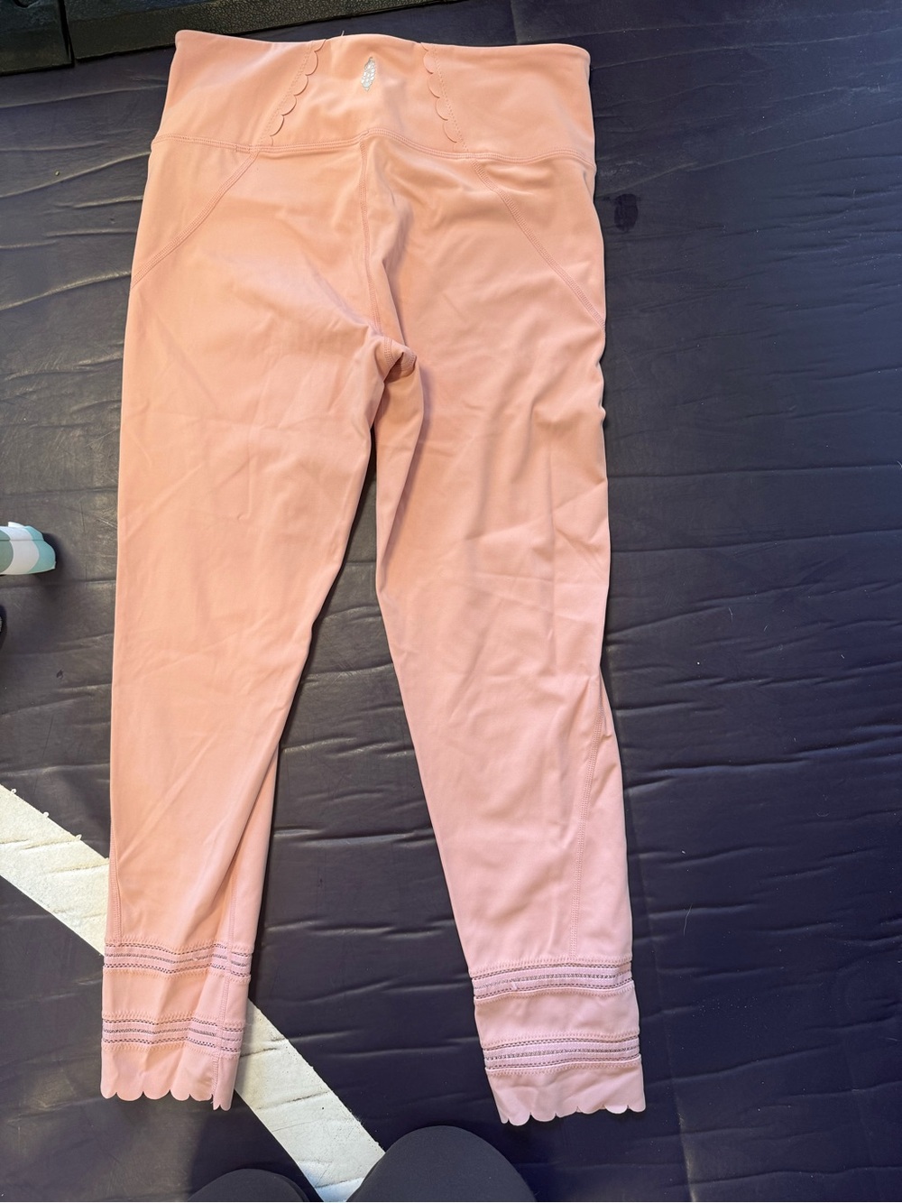 Free people movement genesis High-Rise pink rose Active Leggings size M - Picture 4 of 7